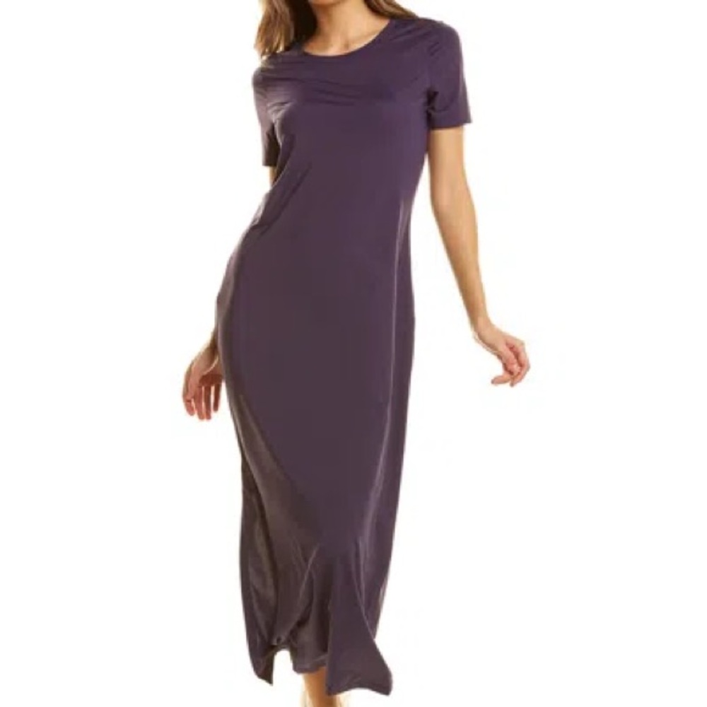 Theory Purple Maxi Dress